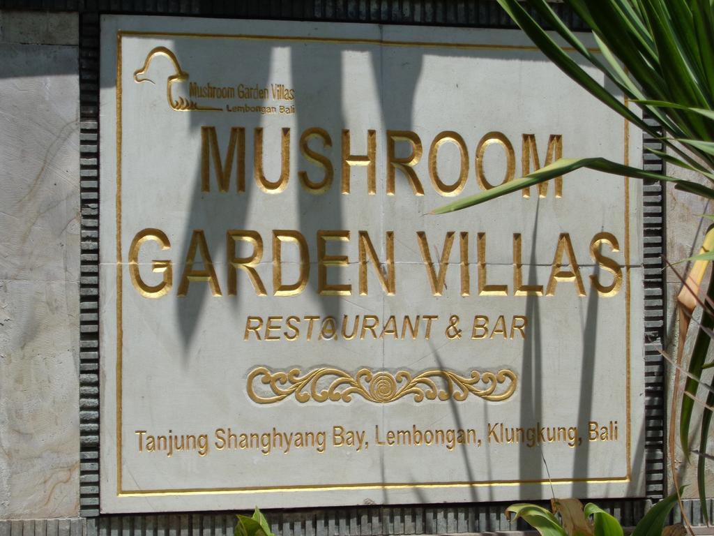 Mushroom Garden Villas Lembongan Exteriör bild